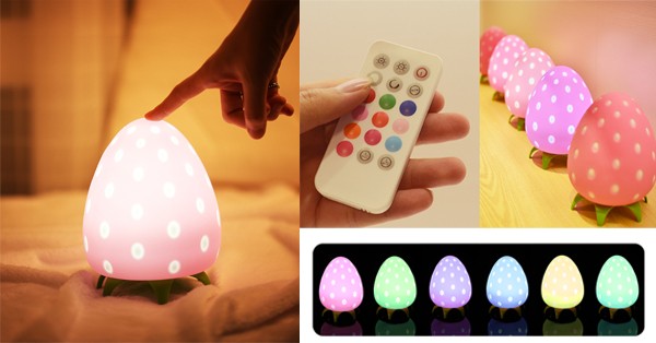 The most beautiful strawberry lamp
