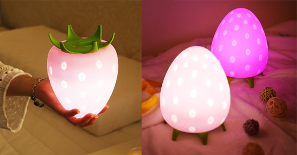 The most beautiful strawberry lamp