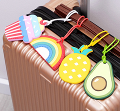 pvc luggage tag