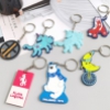 custom rubber keychain