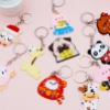 custom rubber keychain