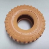 Red wax sample 3 - Digital Light Processing 3D printing 